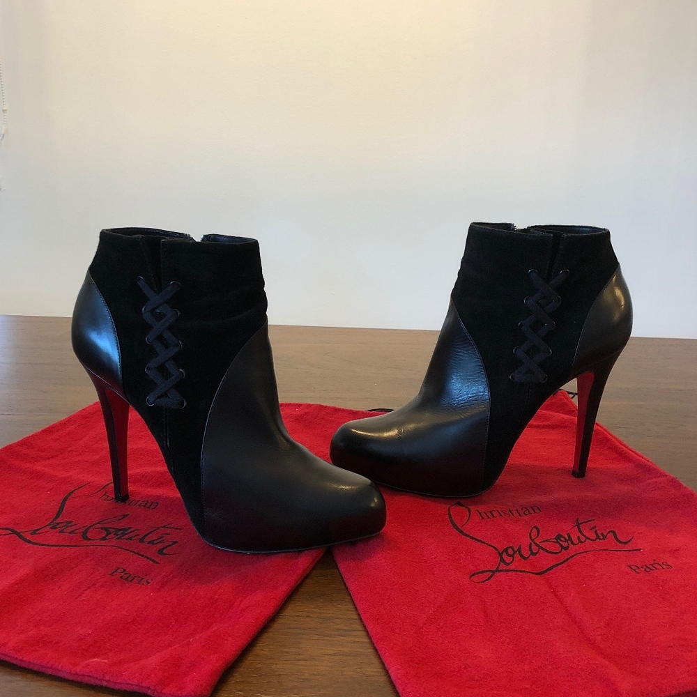 Christian Louboutin Black Bootie